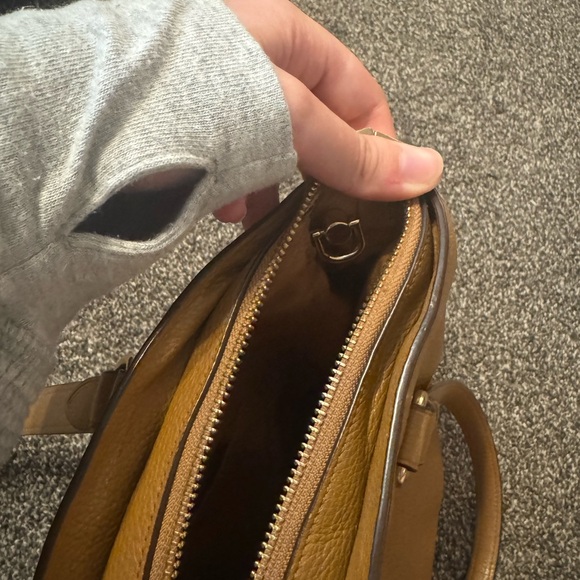 Coach Brown Leather Bay Tote Bag - Picture 12 of 12